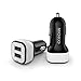 Mokos Genuine Smart IC Technology WinnerGear Universal Super Fast Car Charger 4.8A (2.4A 2.4A) Certified MFi Dual USB Port Adapter Apple Android iPhone 6 Plus iPad Mini Air Galaxy S6 Edge Note LG G4