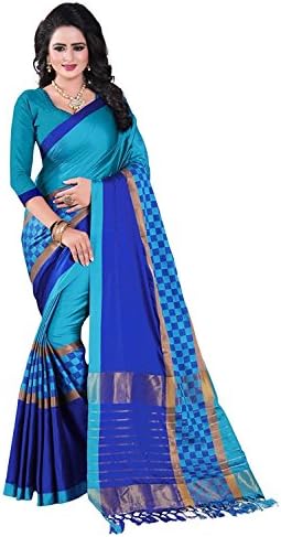 Art Decor Sarees Cotton Saree with Blouse Piece