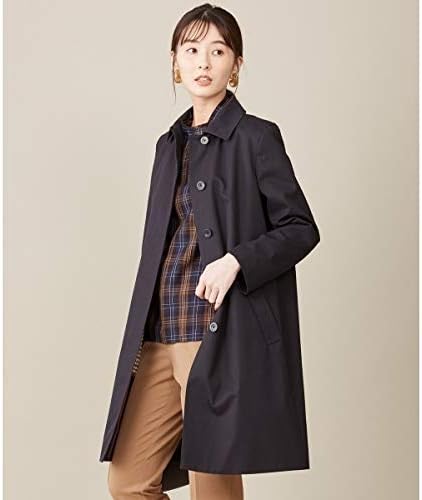 Amazon ジェイ プレス レディース J Press Ladies 70 2ギャバベンタイル ステンカラーコート ネイビー系 9 コート ジャケット 通販