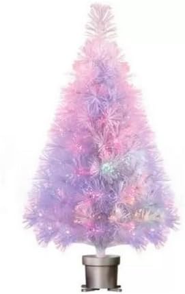 Holiday Time Pre-Lit 32" White Fiber Optic Artificial Christmas Tree