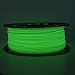 CCTREE Glow in The Dark PLA PRO (PLA+) Filament 1.75mm, 3D Printing Toughness PLA Plus Filament 1kg(2.2lbs), Dimensional Accuracy +/- 0.03mm, Green Filament for Most FDM 3D Printers, Glow Green
