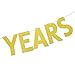 Gold Glitter Cheers to 60 Years Banner 60th Birthday Anniversary Party Photo Prop Garlands Bunting Decor (60)