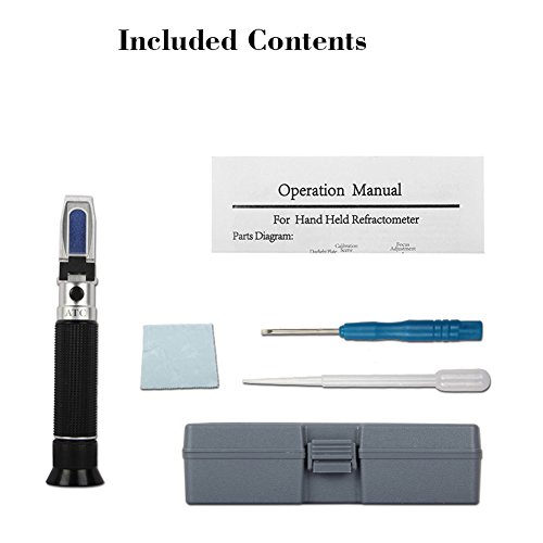 4 COCODE+Refractometer+Hydrometer+Temperature+Compensation