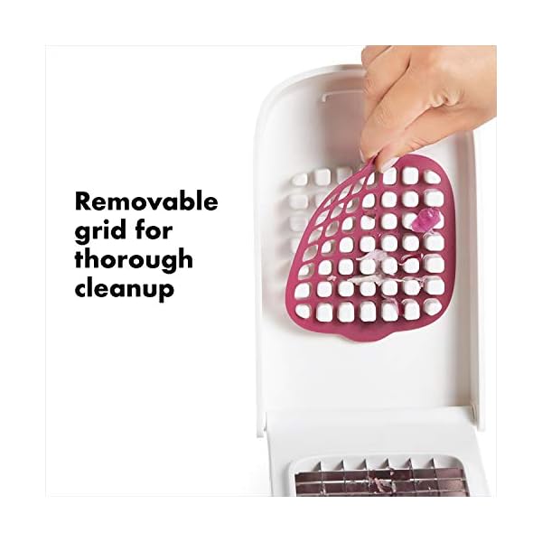 OXO-Good-Grips-Vegetable-Chopper-with-Easy-Pour-Opening-White-107-x-262-x-165-cm OXO Good Grips Vegetable Chopper With Easy-Pour Opening