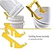 CURE SECRET Honey Bucket Holder Beekeeping Frame Grip Rack Beekeepers Plastic Lift Tools