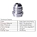 EVIL ENERGY 10AN Male Weld On Fitting Bung Hose Adapter Fuel Oil Aluminum
