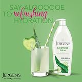 Jergens Refreshing Aloe Moisturizer Soothing Lotion 21 fl oz Hydrating Body Care view 2