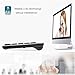 Rii RK700 2.4Ghz Ultra-Slim Wireless Keyboard and Mouse Combo Multimedia Compact Keyboard and Mouse for PC Laptop,Desktop,Raspberry Pi KODI HTPC XBMC MacBook Android TV Box Smart TV,Windows
