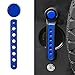 Side Door handle insert Grab Handle & Push Button Knobs Cover Trim Fit for Jeep Wrangler JK JKU 2007-2018 (Blue)
