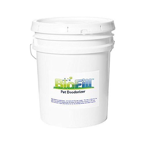 BioFill 40lb Pail Granular Artificial Grass Pet Odor Deodorizer Used to Naturally Filter and neutralize Urine Odor in Turf Surfaces. Granules Set in Turf Blades and absorbs Urine preventing Odor!