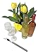 Wine Accessory Gift Set- Air Pump Wine Opener, Foil Cutter, Aerator Pour Spout, Vacuum Stopper and Bonus Chill Stick and Pour Spout to keep cold wines chilled.