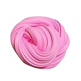 Inverlee Fluffy Floam Slime Cotton Mud Toys Scented Stress Relief No Borax Kids Toy Sludge Toy (Pink)