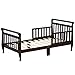 Dream On Me Classic Sleigh Toddler Bed, Espresso