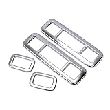 Matte ABS Rear Back Inner Reading Light Lamp Cover Trim For Range Rover Evoque 2011-2016