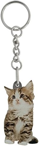Got Yo Gifts Sophie Kitten Mirrored Acrylic Keychain