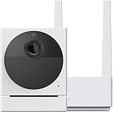 Wyze Cam Outdoor Security Camera Starter Bundle (Includes Base Station & 1 Camera), 1080p HD Indoor/Outdoor Wire-Free Smart H