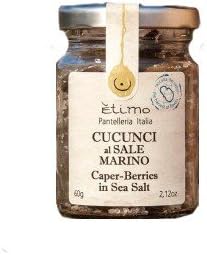 Etimo Capers in Sea Salt, 2.47 oz