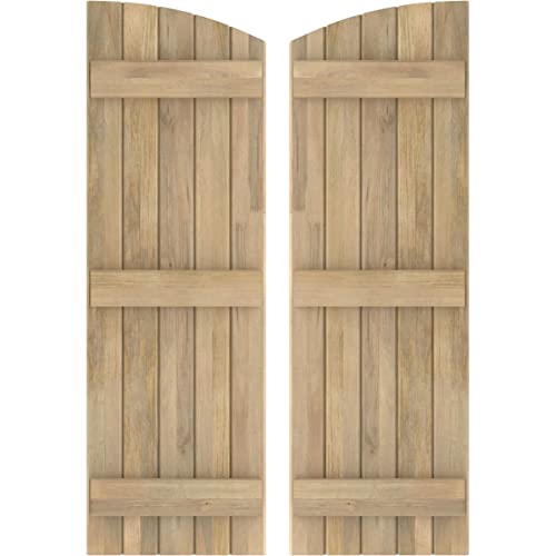 Ekena Millwork ARW401BE518X69UNH Americraft Five 3 Exterior Real Wood Joined Bo…