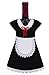 Shop123go-Cooler Custume Pary Maid Wine Bottle Jacket, Black