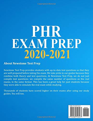 PHR Exam Prep 2020-2021: PHR Study Guide with 450 Test Questions for the Professional in Human Resources Certification (Includes 3 Full Tests with Answers and Detailed Explanations)