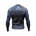 Anthem Athletics New! 10+ Styles HELO-X Long Sleeve Rash Guard Compression Shirt - BJJ, MMA, Muay Thai - Blue Hex - Large