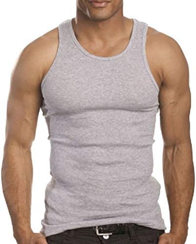 Camiseta sin Mangas para Hombre para Boxeo clásico, Mediano: Surtido, M
