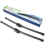 Rear Wiper Blade,ASLAM 13G Rear Windshield Wiper Blades Type-E for Original Equipment Replacement,Exact Fit(Pack of 2)