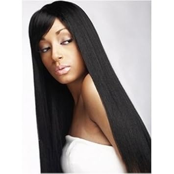 Amazon Com Onyx 100 Human Hair Essence Yaki 8 1b Hair