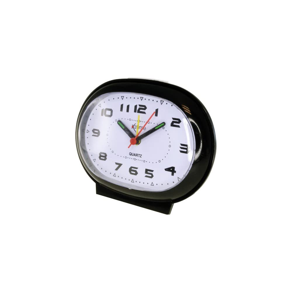 KATIME Large Alarm Clock with Light, Colourless, One Size