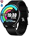 Smart Watch Waterproof IP68 Fitness Tracker Smartwatch with Heart Rate Monitor for Android Phones Activity Tracker Calorie Burn, Sleep Monitor, Sport Watch for Women Men Kids Girls Iphone Compatible
