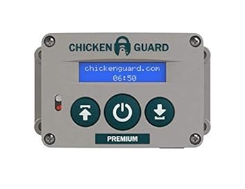Chickenguard Premium Automatic Chicken Coop Pop Hole Door Opener Closer With Timer And Light Sensor