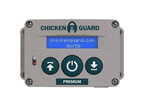 Chickenguard Premium Automatic Chicken Coop Pop Hole Door Opener Closer With Timer And Light Sensor