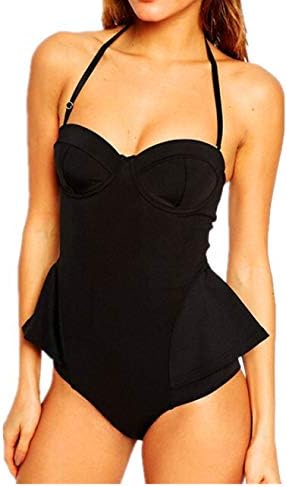 Koolee Monokini for Women Strappy One Piece Swimsuit Women's Bandage Backless Bathing Suit