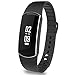 Fitness Tracker, Alisten Smart Band Activity Health Tracker Waterproof Smart Wristband Band Step for Distance Calories track, Sleep monitor, pedometer Bluetooth Bracelet for IOS and Android -Black