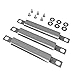 Unicook Grill Crossover Tubes 3 Pack, 6 3/8" Length Stainless Steel Carryover Tube, Grill Replacement Parts, Fit Most Grills