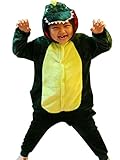 iSZEYU Dinosaur Kids Pajamas Halloween Christmas Green Pink
