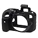 EasyCover ECND3300B Silicone Camera Case for Nikon D3300/3400 (Black)