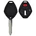 Mitsubishi Eclipse Galant Lancer Endeavor Outlander 4 Buttons Remote Fob Key Case Cover Shell Replacement