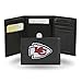 Rico Industries NFL Football Kansas City Chiefs Embroidered Tri-fold Wallet, 3.25 x 4.25-