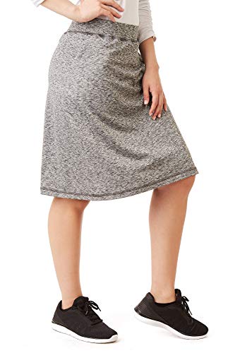 Snoga Athletics Space Dye Knee-Length Workout Skort