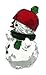 Swarovski Crystal Snowman with Red Hat