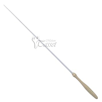 Gewa 912316 Taktstock Holzgriff Modell 9 lackiert weißbuche 39 cm weiß