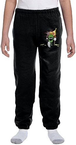 Youth's Marvin The Martian Nope Crashes Over The Wall 100% Cotton Sweatpants