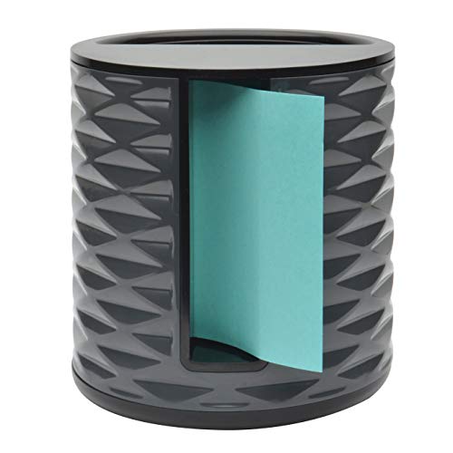 Post-it Note Dispenser, Vertical, Black with Grey (ABS-330-B) - //medicalbooks.filipinodoctors.org