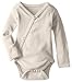 L'ovedbaby unisex baby Organic Cotton Kimono Bodysuit, Buttercream, 3-6 Months US