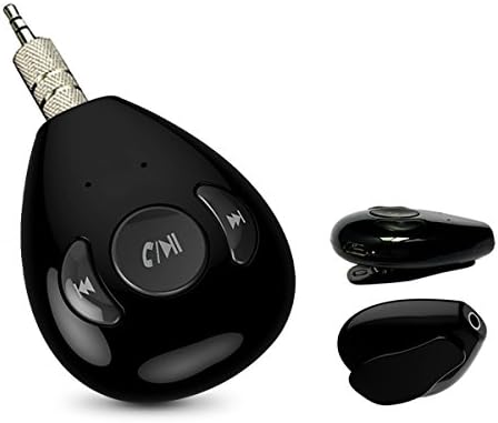 TIANSHILI Bluetooth Receiver/Car Kit with V4.1 CSR Chipset Wireless Music Adapter with 3.5 mm Stereo Output and Hands Free Calling for Home/Car Audio Stereo System