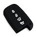 VCiiC Silicone Cover Smart Keyless Remote Key Fob Case Skin Replacement for Kia Optima Forte Sportage Soul Hyundai Elantra Equus Genesis Sonata 4 Button