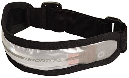 Sportline LED Armband With Adjustable Band, Variable Lighting, And Reflective Material