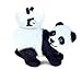 COTA Global Panda Snow Globe - Wildlife Animal Water Globe Figurine with Sparkling Glitter, Zoo Collectible Novelty Ornament for Home Decor, for Birthdays, Christmas, Valentine – 45mm