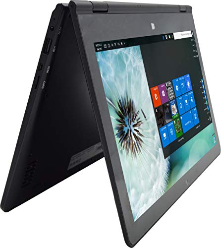Maximus II Ultra-Slim 11.6" Touch Screen, 1366 × 768 IPS High Resolution, Windows 10, Intel Atom Quad Core Processor, Bay Trail Z3735F 1.33GHz up to 1.83GHz, 2GB/32GB 360° Convertible Laptop